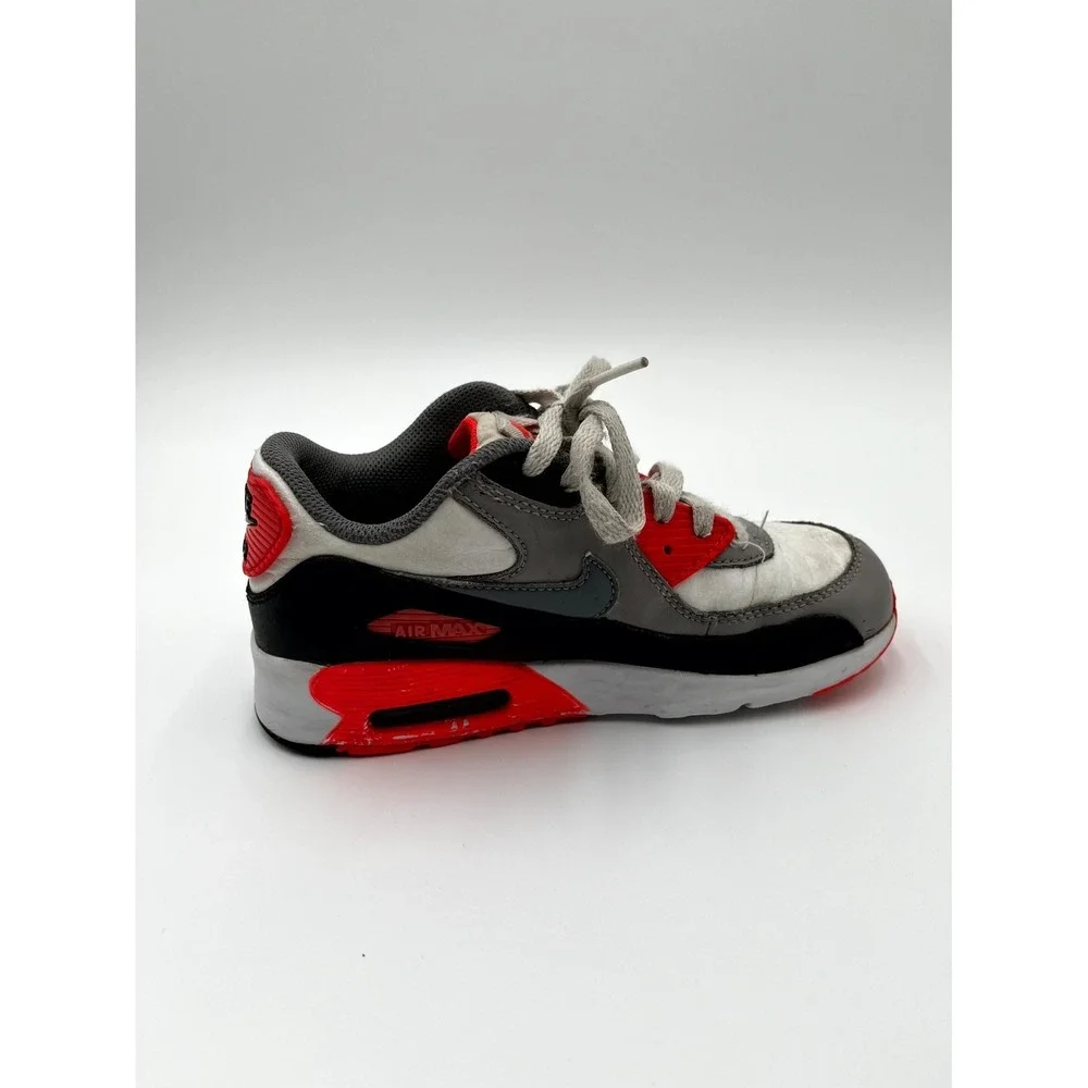 Nike Kids Sneakers Gray White Red